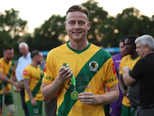 Natalie Mayhew's pictures of Horsham FC's Isthmian League title celebrations
