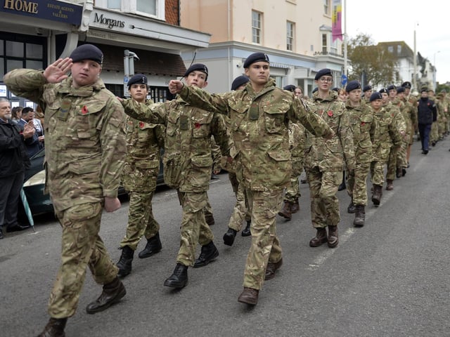 Eastbourne Remembrance Sunday Service (Photo by Jon Rigby)