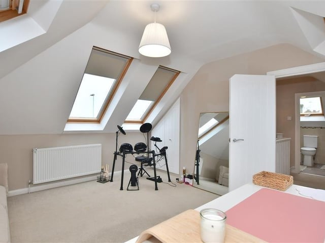 Agents Cubitt & West say this is a unique apartment in the best location and the rooms are lovely and spacious