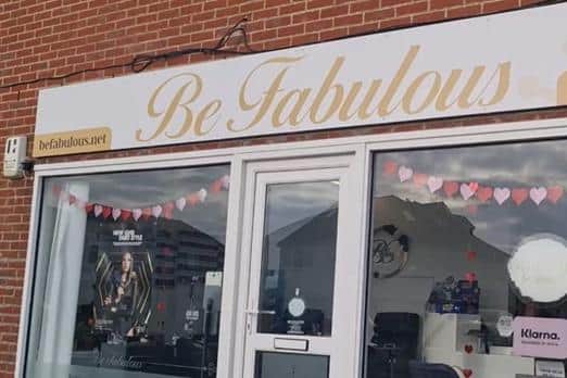 Be Fabulous, Peacehaven, winners of the regional and national Hair Salon of the Year title at the English Hair and Beauty Awards.