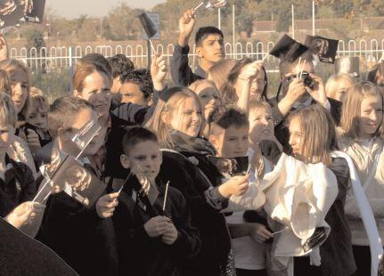Youngsters at Thomas Bennett School