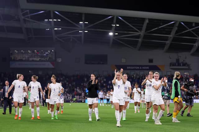 Brighton’s home ground was the scene of two of the most most memorable nights on the Lionesses run to EURO’s glory.