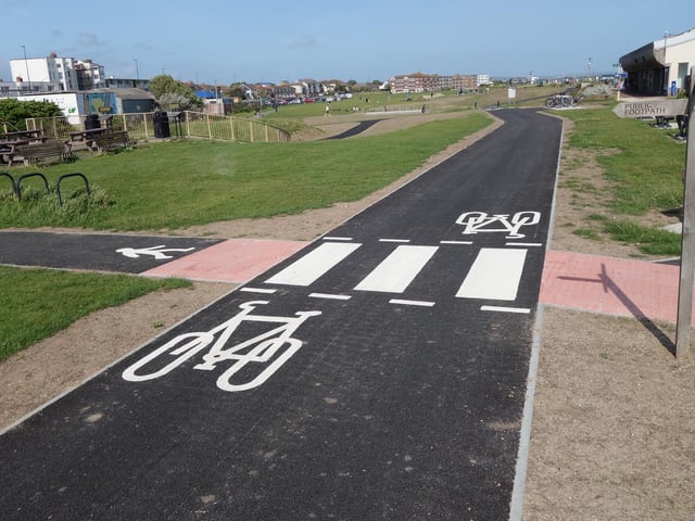 New West Sussex village cycle path completed - photos show major works finished