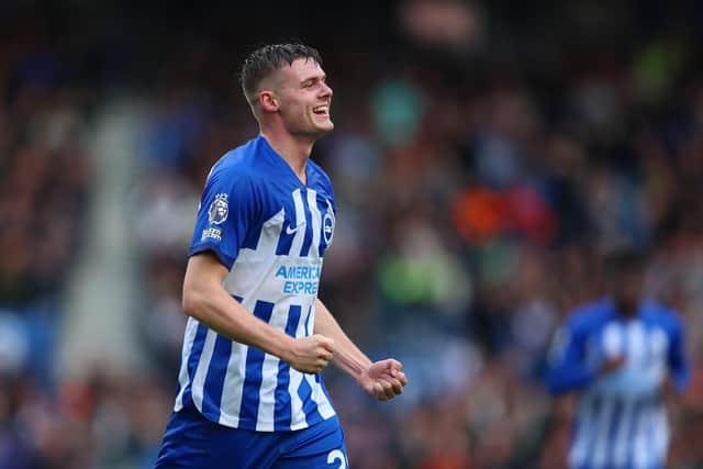 Brighton’s teenager sensation Evan Ferguson has committed his long-term future to the club (Photo by Tom Dulat/Getty Images)
