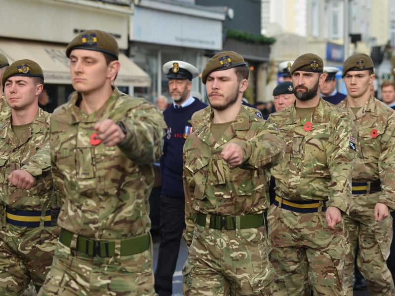 Eastbourne Remembrance Sunday on November 9 2025.