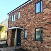 Two new two-bedroom council houses have been completed in Leconfield Road, Lancing, for families in need of somewhere to live. Photo: Adur District Council