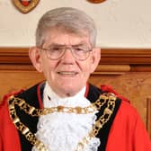 Christmas greetings to everyone from Eastbourne's Mayor (Photo by Andy Butler)