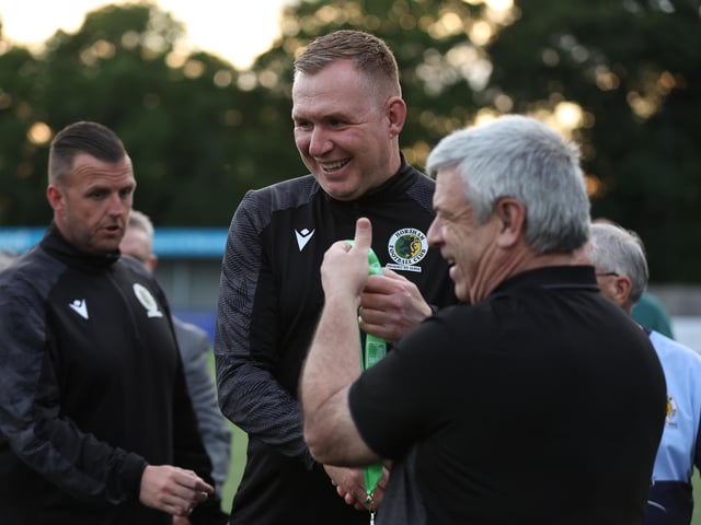 Natalie Mayhew's pictures of Horsham FC's Isthmian League title celebrations