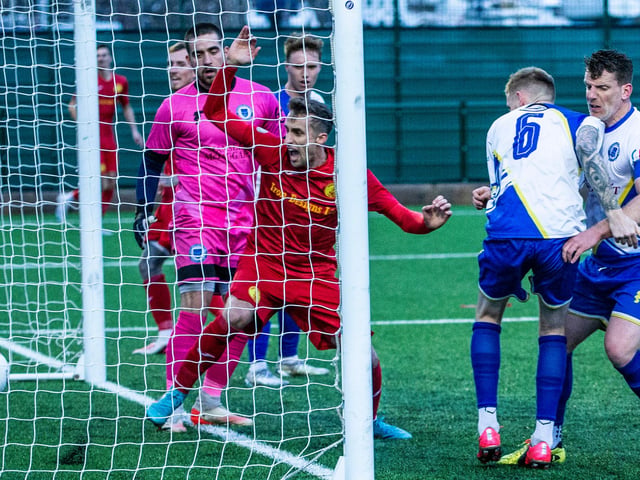 Newhaven take on Haywards Heath Town in the SCFL premier division