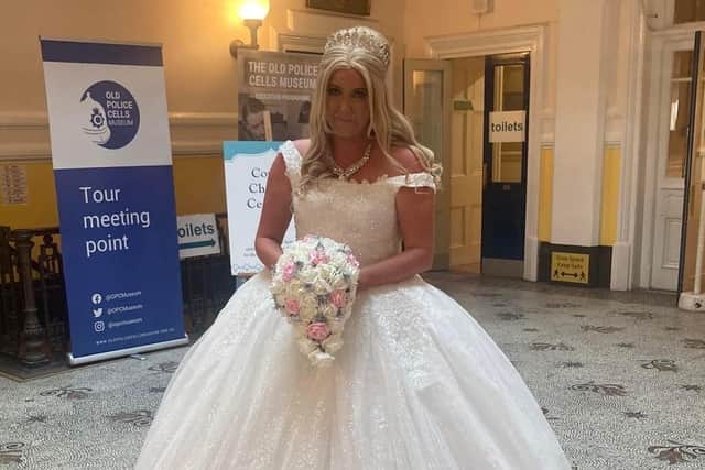 Ellen Louise Francis, 35, had her dream wedding shortly after her cancer diagnosis