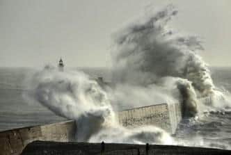 Newhaven storm. Photo: Peter Cripps