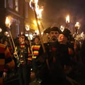 Rye Bonfire 2022. Picture by Andrew Clifton