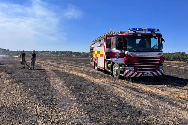 Two field fires have broken out at Turners Hill this afternoon (Thursday, August 11), West Sussex Fire & Rescue Service has confirmed.