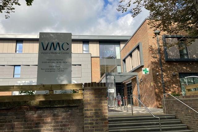 At Victoria Medical Centre in Eastbourne, 42.8 per cent of people responding to the survey rated their experience of booking an appointment as good or fairly good