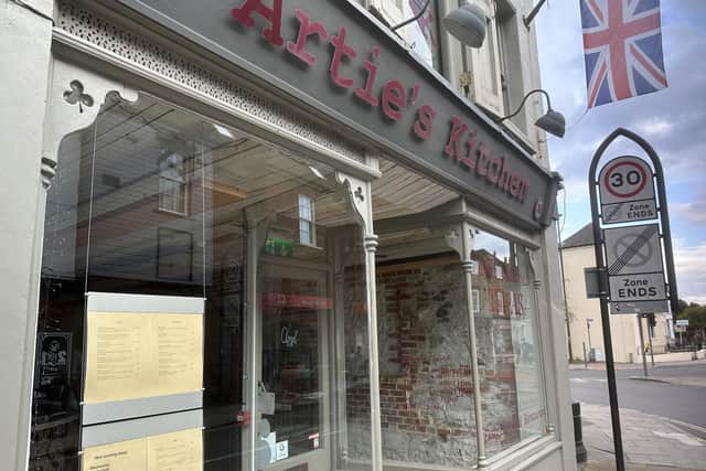 Arties' Kitchen in Chichester