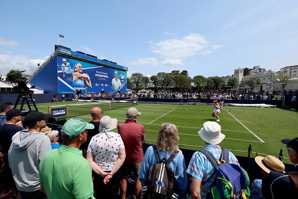 A general view on day three during Rothesay International Eastbourne at Devonshire Park