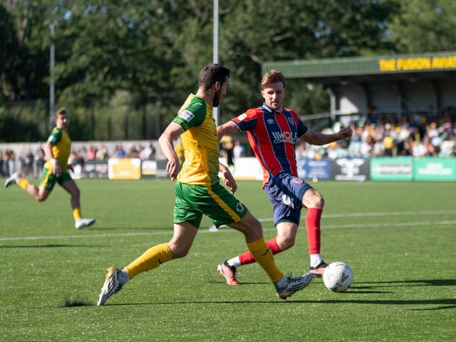 Horsham FC earned a well-deserved point against National League South leaders Dagenham & Redbridge at the Fusion Aviation Community Stadium on Saturday