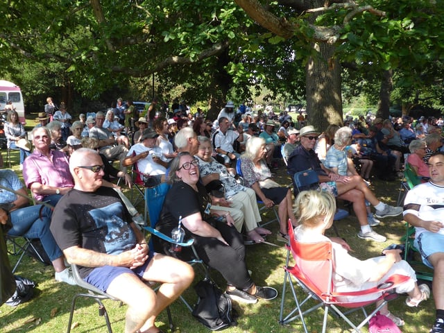 A combination of great weather and better music brought the crowd out in droves.