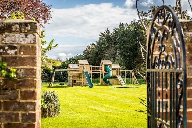 The gardens include a fabulous children's playground