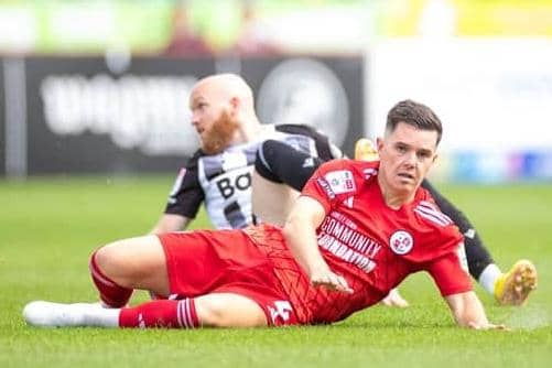 Liam Kelly, 27, joined Crawley Town this summer after his exit from Rochdale, who were relegated from League Two last season. Picture by Eva Gilbert Photography