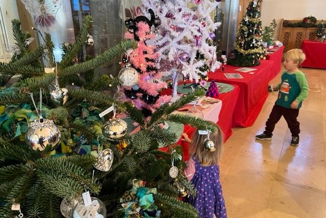St Clements Church Christmas Tree Festival. Picture by staff.