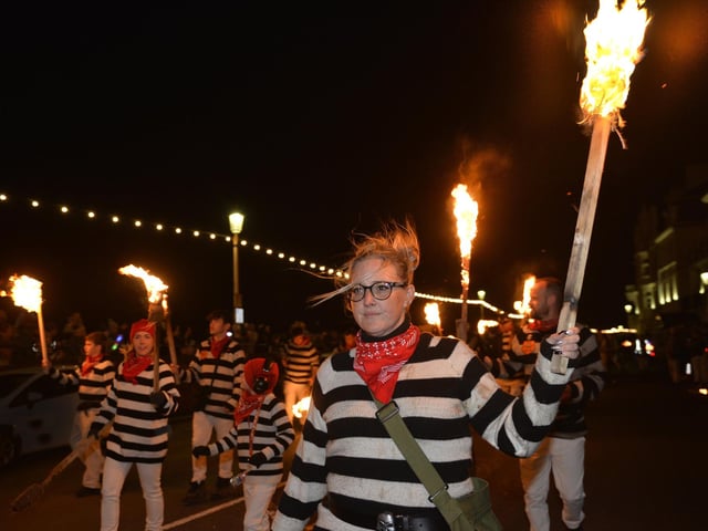 Eastbourne Bonfire Procession 2024 (Photo by Jon Rigby)