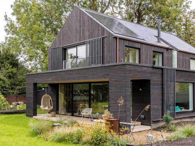 Black Timber House in Rodmell won the Small Scale Residential Highly Commended