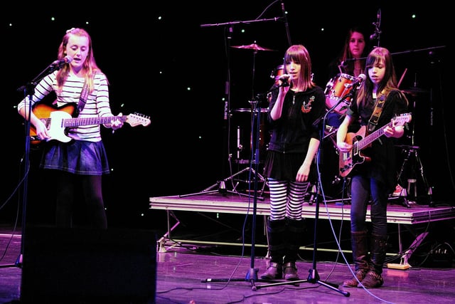 Hastings Talent Show 2012, White Rock Theatre, Hastings.
22.06.12.
Pictures by: TONY COOMBES PHOTOGRAPHY
Girl Band 'Without Words'