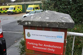 Ambulance staff are taking industrial action in Sussex on Wednesday, January 11