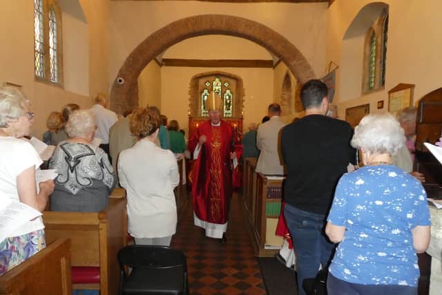The 400-year milestone of Egdean Church was celebrated on St Bartholomew’s Day, Wednesday August 24.