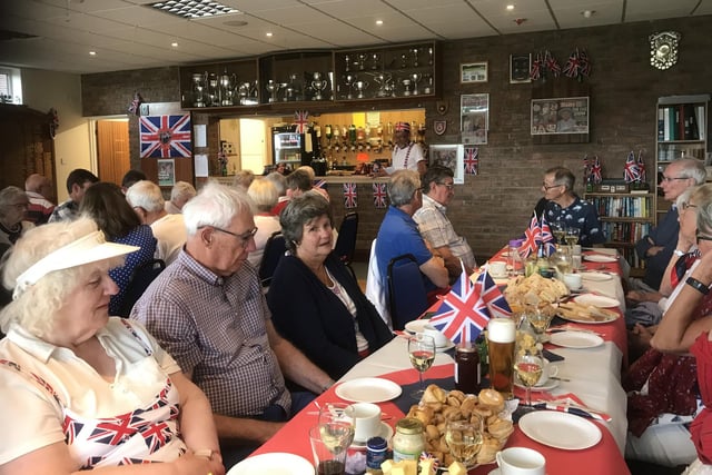 Burgess Hill Bowls Club held a Platinum Jubilee Tea Party on Friday, June 3