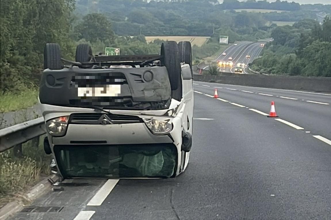 Verkehr in Sussex und Surrey: Staus im morgendlichen Berufsverkehr ...