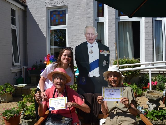A group of 54 staff and residents took part in Highgrove House Walk and Wheel 2025
