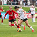 Lewes Women on the attack away to Charlton | Picture: James Boyes