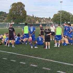 Chris Simmons and his Bears squad pictured earlier in the seeason | Picture by Colin Bowman