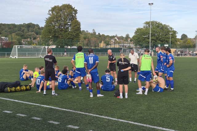Chris Simmons and his Bears squad pictured earlier in the seeason | Picture by Colin Bowman