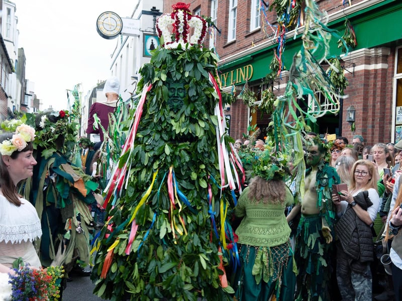 Jack in the Green 2023. Photo by Frank Copper