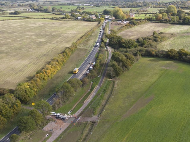 According to The National Highways – pedestrians, cyclists and horse riders were also not fully catered for with insufficient crossing points and poor east-west connections.