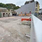 The demolition of the former amusement arcade in George Street, Hastings Old Town, has finished. Photo taken on August 8.
