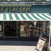 ASK Italian, at 186 High Street, Lewes, is just one of the food businesses in the area with a five-star hygiene rating. Photo: Google Street View