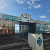 The empty Azur venue on St Leonards seafront photographed on October 2, 2026