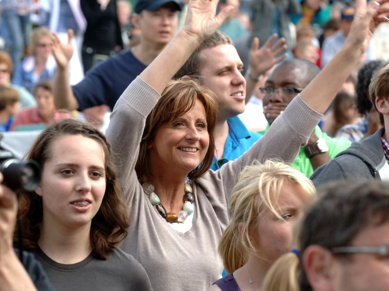 Thousands of people headed to the beautiful Wiston Estate over the Spring Bank Holiday in 2010