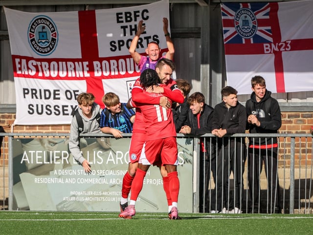 Eastbourne Borough v Welling United, Isthmian Premier