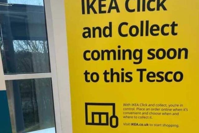 Ikea click and collect coming to Tesco at Hastings