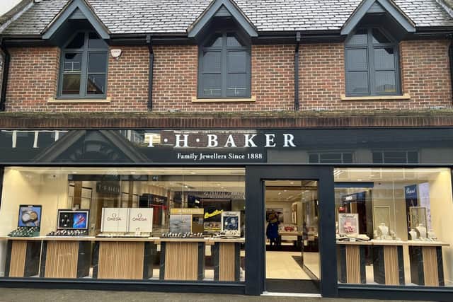 T H Baker in West Street, Horsham, is a family business first launched in 1888