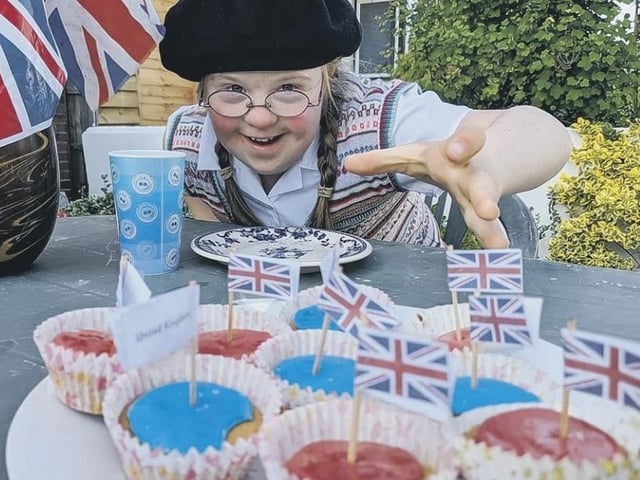 Susan Elizabeth shared this picture from her family’s VE Day garden party