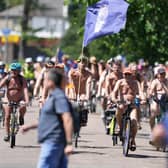 The Brighton Naked Bike Ride took place on Sunday, June 12