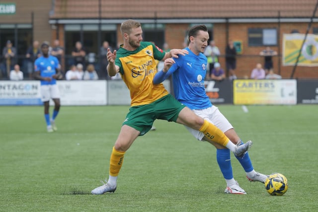 Action from Horsham's entertaining Isthmian Premier stalemate with Billericay Town