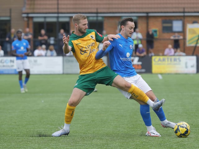 Action from Horsham's entertaining Isthmian Premier stalemate with Billericay Town