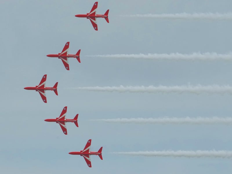 Red Arrows Eastbourne Airshow 2024